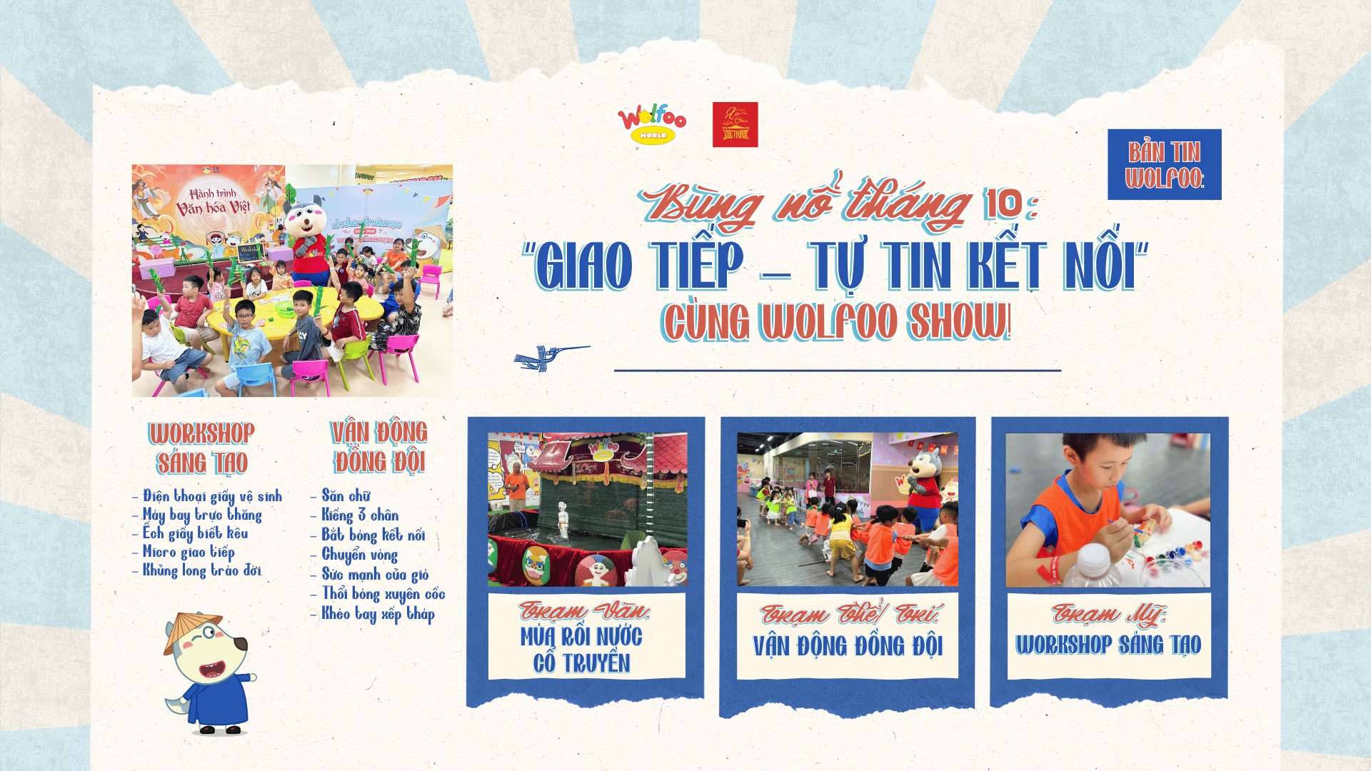 BÙNG NỔ THÁNG 10: "GIAO TIẾP - TỰ TIN KẾT NỐI" CÙNG WOLFOO SHOW 📺🎉