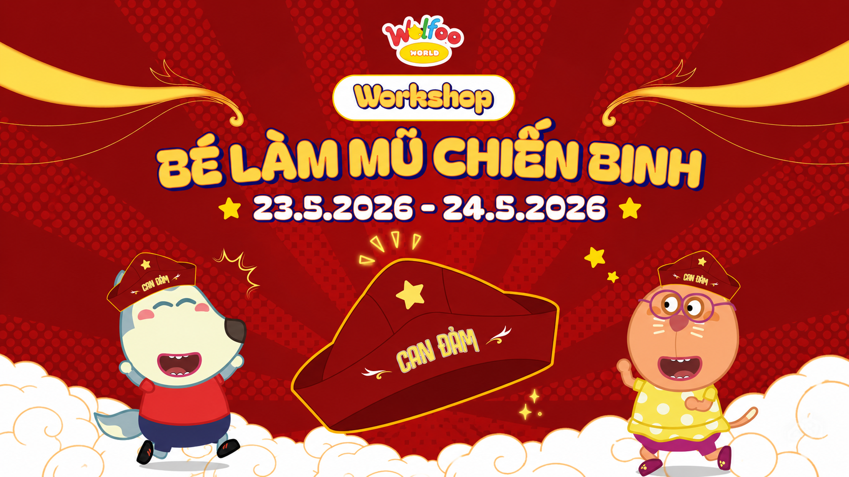 WOLFOO SHOW TUẦN 4 THÁNG 5: CÙNG CHIẾN BINH NHÍ ĐÁNH THỨC LÒNG QUẢ CẢM