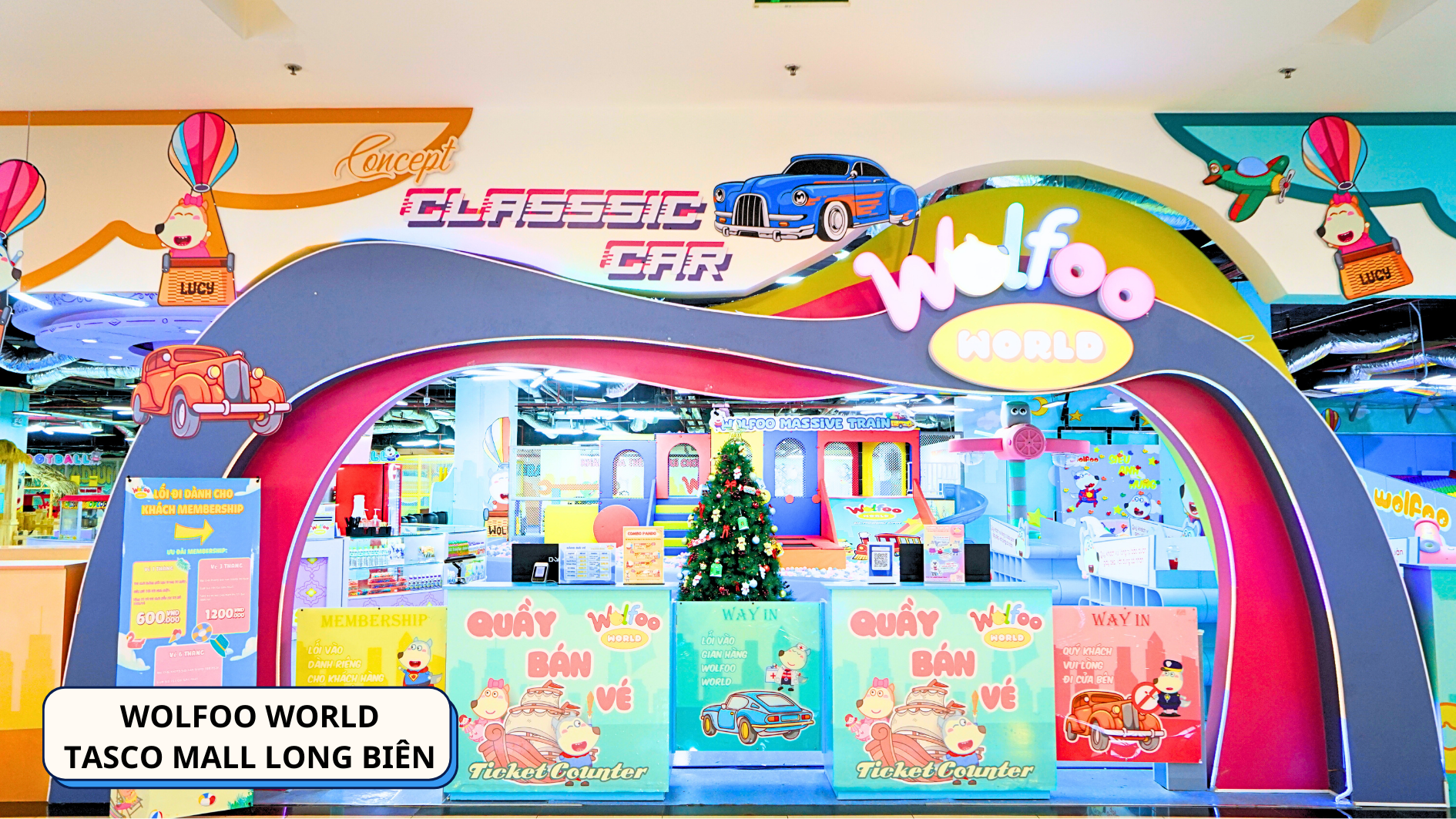 Wolfoo World Tasco Mall Long Biên